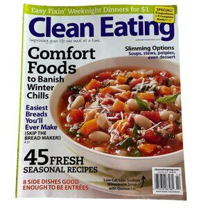 Clean Eating Magazine u January February 2010 45 Seasonal Recipes Slimming Optio